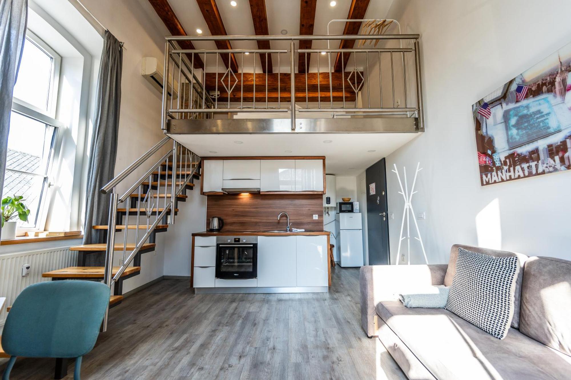 Appartamento The Wonderful Loft Lubiana Esterno foto